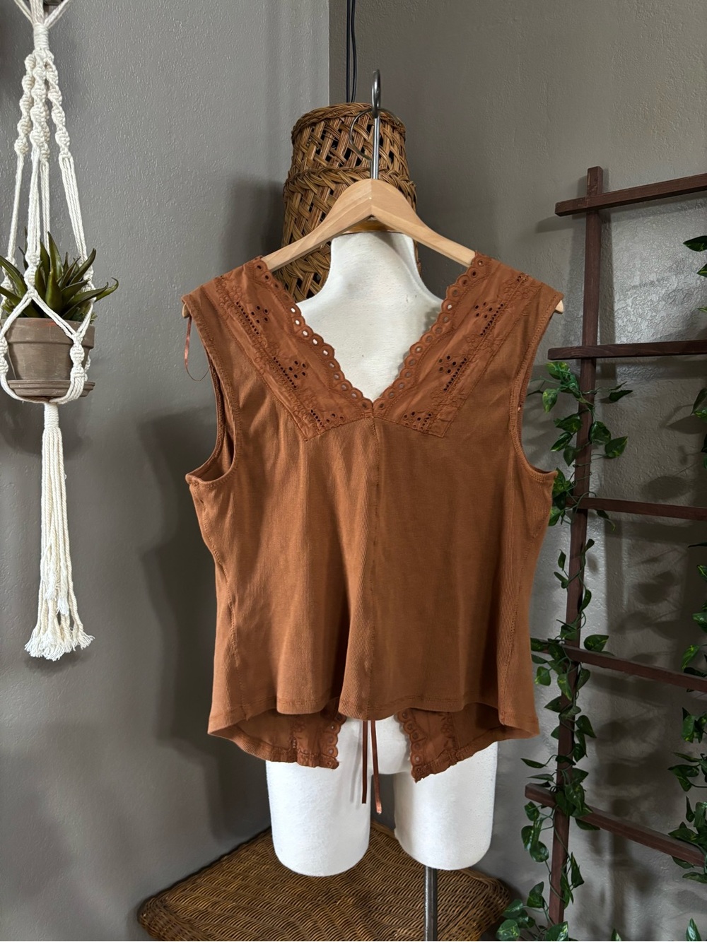 ▪️New! Free People Gesibelle Set in Macadamia Brown XL - Picture 9 of 14